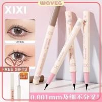 ราคา ซื้อ 1 แถม 1 ฟรี Xixi Slim Eyeliner อายไลเนอร์กันน้ำและกันเหงื่อ เนื้อเนียนละเอียดเป็นพิเศษ เป็นมิตรต่อผิว WAVETH (24295071233)