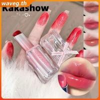 ราคา Kaka Show ลิปสติกเนื้อกลอสกระจกให้ความชุ่มชื้น กันน้ำ ติดทนนาน ลิปกลอสเนื้อสีสวย ปรับปรุงเนื้อลิปสติก WAVETH (42873694635)
