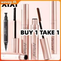ราคา ซื้อ 1 แถม 1XIXI มาสคาร่าปัดขนตาแบบธรรมชาติ ไม่เลอะง่าย ปัดง่าย กันน้ำ ไม่ซีดจาง มาสคาร่าจัดแต่งทรงเร็ว WAVETH (40222233597)