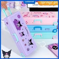 ราคา สินค้าพร้อมส่ง สินค้าพร้อมส่ง Sanrio Pencil Cases Diy Pen Pouch Stationery Storage Box Lapiceras Estuche Escolar Double Layer Plastic Suitcase Case Trousse Scolaire Spring2 Spring2 LuckServeX (2519538