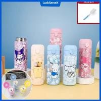 ราคา SANRIO แก้วน้ำการ์ตูน Sanrio ความจุขนาดใหญ่ แก้วน้ำพกพา แก้วน้ำนักเรียน ฉนวนกันความร้อนป้องกันการกัดกร่อน ขวดหนา LuckServeX (43154114649)