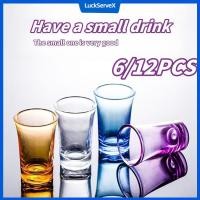 ราคา แก้วช็อตพลาสติก 6 12 ชิ้น ถ้วยดื่มปาร์ตี้ บาร์ คลับ แก้ววอดก้า แก้วค็อกเทลงานแต่งงาน LuckServeX (42354124475)