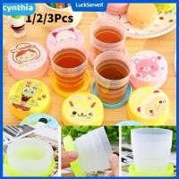 ราคา 1 2 3 ชิ้น แก้วน้ำพกพาพับได้ขนาดเล็กแบบยืดหดได้ แก้วน้ำพกพาแบบยืดหดได้ แก้วน้ำพกพาขนาดเล็ก แก้วน้ำพกพา cyn LuckServeX (41853389828)