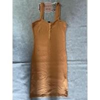 ราคา เดรสไหมพรมเข้ารูปมือสอง สีน้ำตาล Size L แบรนด์ Forever 21 ของแท้ สภาพ 90 (44017277894)