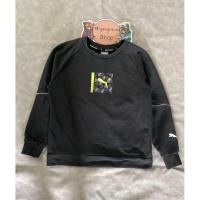 ราคา เสื้อสเวตเตอร์คอกลมของเด็กมือสอง สีดำ Size 130 แบรนด์ PUMA ของแท้ สภาพ 90 (42854380283)