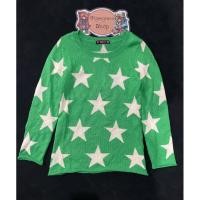 ราคา เสื้อสเวตเตอร์ไหมพรม เสื้อแขนยาวคอกลมมือสอง สีเขียว Size M แบรนด์ Roni ของแท้ สภาพ 90 (26028272842)