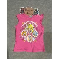 ราคา เสื้อยืดแขนสั้นคอกลม สกรีนลาย Pretty Cure ของเด็กมือสอง สีชมพู Size 100 แบรนด์ Bandai ของแท้ สภาพ 85 (53101158212)