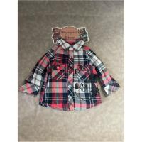 ราคา เสื้อเชิ้ตลายสก๊อตแขนยาวคอปกของเด็กมือสอง สีแดง Size 80 แบรนด์ Babydoll ของแท้ สภาพ 90 (50501168504)