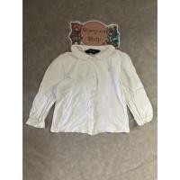 ราคา เสื้อเชิ้ตแขนยาวคอบัวของเด็กมือสอง สีขาว Size 90 แบรนด์ Ralph Lauren ของแท้ สภาพ 85 (47101174893)