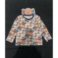 ราคา เสื้อยืดแขนยาว เสื้อกันหนาวคอกลมของเด็กมือสอง Size 130 งานป้ายของแท้ สภาพ 80 (43909225889)