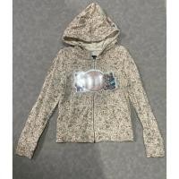 ราคา เสื้อแจ็คเก็ต เสื้อคลุมแขนยาวมีฮู้ดของเด็ก สีครีม มือสอง Size 130 แบรนด์ Gap Kids ของแท้ สภาพ 85 (41473496560)