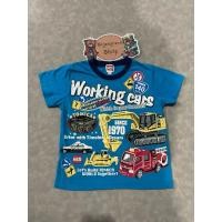 ราคา เสื้อยืดแขนสั้นคอกลมของเด็ก สีฟ้า มือสอง Size 110 แบรนด์ TakaraTomy ของแท้ สภาพ 90 (40523557164)