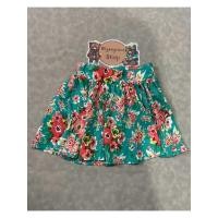 ราคา กระโปรงกางเกงขาสั้นลายดอกไม้ของเด็กมือสอง สีเขียว Size 120 งานป้ายของแท้ สภาพ 90 (40320719716)