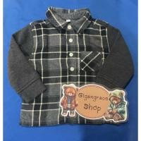 ราคา เสื้อเชิ้ตแขนยาวลายสก็อต ของเด็ก มือสอง Size 80 แบรนด์ Muji USA ของแท้ สภาพ 90 (29962050068)