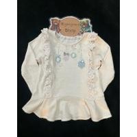 ราคา เสื้อไหมพรมแขนยาวคอกลมของเด็ก สีม่วงพาสเทล มือสอง Size 110 แบรนด์ Mezzo Piano ของแท้ สภาพ 85 (29717161186)