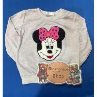 ราคา เสื้อสเวตเตอร์ เสื้อกันหนาว คอกลม ของเด็กมือสอง สีเทา Size 90 งานป้าย ของแท้ สภาพ 90 (29311955339)