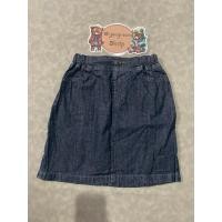 ราคา กระโปรงยีนส์สั้นเอวยางยืดของเด็กมือสอง Size 140 แบรนด์ GU ของแท้ สภาพ 90 (29280437447)