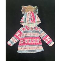 ราคา เสื้อคลุมแขนยาว เสื้อกันหนาว มีฮู้ด ของเด็กมือสอง สีชมพู Size 70 แบรนด์ Carter s ของแท้ สภาพ 90 (29273445680)