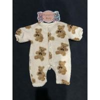 ราคา ชุดรอมเปอร์ขนนุ่ม ชุดหมีบอดี้สูทกันหนาวมีฮู้ดของเด็กมือสอง สีครีม Size 70 งานป้ายของแท้ สภาพ 90 (28626838911)