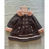 ราคา เสื้อแจ็คเก็ต เสื้อโค้ทหนังของเด็กมือสอง สีน้ำตาล Size 100 แบรนด์ Souris ของแท้ สภาพ 90 (28525752573)