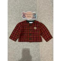 ราคา เสื้อแจ็คเก็ต เสื้อคลุมกันหนาวทรงครอปของเด็กมือสอง สีแดง Size 90 งานป้ายของแท้ สภาพ 90 (28328714573)