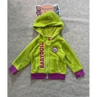ราคา เสื้อแจ็คเก็ต เสื้อกันหนาวขนนุ่มมีฮู้ดของเด็กมือสอง สีเขียว Size 90 แบรนด์ Babydoll ของแท้ สภาพ 90 (28030529815)