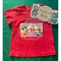 ราคา เสื้อยืดแขนสั้นคอกลม ลายมิกกี้เมาส์ ของเด็กมือสอง สีแดง Size 80 แบรนด์ Disney ของแท้ สภาพ 85 (27455807513)
