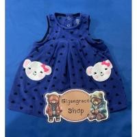 ราคา เดรสแขนกุดคอกลมของเด็ก มือสอง สีน้ำเงิน Size 60 แบรนด์ Carter s ของแท้ สภาพ 90 (27362866356)