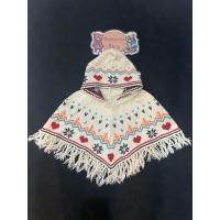 ราคา เสื้อคลุมกันหนาว ทรงปีกค้างคาว ผ้าไหมพรมของเด็กมือสอง สีครีม งานป้ายของแท้ สภาพ 90 (26872037460)