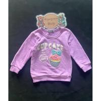 ราคา เสื้อสเวตเตอร์ เสื้อกันหนาวคอกลมของเด็กมือสอง สีม่วง Size 90 แบรนด์ Babydoll ของแท้ สภาพ 85 (26025030275)