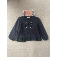 ราคา เสื้อสเวตเตอร์ เสื้อกันหนาวคอกลมของเด็กมือสอง สีกรมท่า Size 120 แบรนด์ Fdash ของแท้ สภาพ 85 (25941571029)