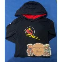 ราคา เสื้อแขนยาวมีฮู้ดของเด็ก สีดำ มือสอง Size 90 แบรนด์ Ralph Lauren ของแท้ สภาพ 95 (25736342712)