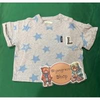 ราคา เสื้อยืดแขนสั้นคอกลมลายดาว ของเด็กมือสอง Size 80 แบรนด์ Buddy Lee ของแท้ สภาพ 85 (25186301702)