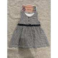 ราคา เดรสแขนกุดลายสก๊อตของเด็กมือสอง สีดำ Size 90 งานป้ายของแท้ สภาพ 90 (41572669422)