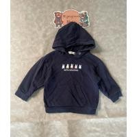 ราคา เสื้อสเวตเตอร์ เสื้อกันหนาวมีฮู้ดลาย Miffy ของเด็กมือสอง สีกรมท่า Size 90 แบรนด์ Branshes ของแท้ สภาพ 90 (41060881811)