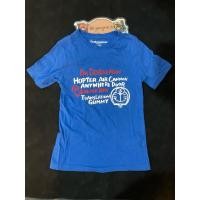 ราคา เสื้อยืดแขนสั้นคอกลมลาย Doraemon ของเด็กมือสอง สีน้ำเงิน Size 130 แบรนด์ Doraemon ของแท้ สภาพ 85 (40406645036)