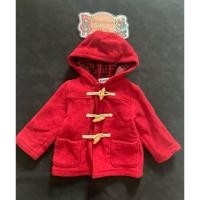 ราคา เสื้อโค้ทเด็ก เสื้อแจ็คเก็ต มีฮู้ดของเด็กมือสอง สีแดง Size 90 แบรนด์ Familiar ของแท้ สภาพ 90 (29070955544)