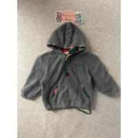 ราคา เสื้อสเวตเตอร์ เสื้อกันหนาวมีฮู้ดของเด็กมือสอง สีเทา Size 100 แบรนด์ L L Bean ของแท้ สภาพ 90 (28876579595)