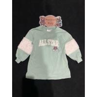 ราคา เสื้อสเวตเตอร์ เสื้อแขนยาวคอกลมของเด็กมือสอง สีเขียว Size 90 แบรนด์ Converse ของแท้ สภาพ 85 (28826839295)