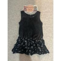 ราคา เดรสแขนกุดคอกลมของเด็กมือสอง สีดำ Size 100 แบรนด์ Comme Ca ISM ของแท้ สภาพ 90 (28776124571)
