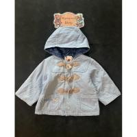 ราคา เสื้อโค้ทเด็ก เสื้อแจ็คเก็ต มีฮู้ด ของเด็กมือสอง สีฟ้า Size 90 แบรนด์ Familiar ของแท้ สภาพ 80 (28025737235)