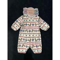 ราคา ชุดรอมเปอร์ขนนุ่ม ชุดหมีบอดี้สูทกันหนาวพิมพ์ลายคริสมาสต์ของเด็กมือสอง Size 70 งานป้ายของแท้ สภาพ 90 (27678198016)