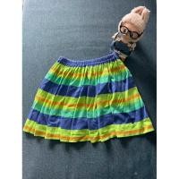 ราคา กระโปรงสั้น ยางยืด ของเด็กมือสอง โทนสีฟ้า เขียว Size 110 แบรนด์ YSL baby japan yvessaintlauren ของแท้ สภาพ 90 (27451681077)
