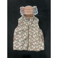 ราคา เสื้อกั๊ก เสื้อคลุมผ้าหนานุ่มแขนกุดลายดอกไม้ของเด็กมือสอง Size 90 งานป้ายของแท้ สภาพ 90 (26982256172)