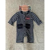 ราคา ชุดรอมเปอร์เด็ก บอดี้สูทเด็กมือสอง สีกรมท่า Size 70 แบรนด์ Buddy Lee ของแท้ สภาพ 90 (26839309752)