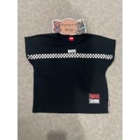 ราคา เสื้อยืดแขนสั้นคอกลมทรงครอปของเด็กมือสอง สีดำ Size 150 แบรนด์ Marvel ของแท้ สภาพ 90 (43923562687)