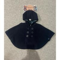 ราคา เสื้อคลุมกันหนาว ทรงปีกค้างคาวมีฮู้ดของเด็กมือสอง สีกรมท่า แบรนด์ Mikihouse ของแท้ สภาพ 90 (27976822260)