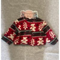 ราคา เสื้อแจ็คเก็ต เสื้อกันหนาวขนนุ่มลายคริสมาสต์ของเด็กมือสอง สีแดง Size 95 งานป้ายของแท้ สภาพ 90 (28930604499)