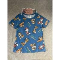 ราคา เสื้อยืดแขนสั้นคอกลมลาย Paw Patrol ของเด็กมือสอง สีน้ำเงิน Size 120 แบรนด์ H M ของแท้ สภาพ 85 (29293542931)