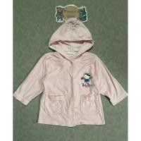 ราคา เสื้อแจ๊คเก็ต เสื้อคลุมแขนยาวมีฮู้ดลาย Kitty ของเด็กมือสอง สีชมพู Size 100 แบรนด์ Hello Kitty ของแท้ สภาพ 85 (29280524331)